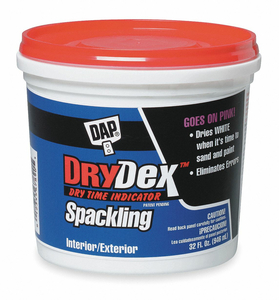 SPACKLING 1 QT. WHITE PAIL by DAP Products Inc.