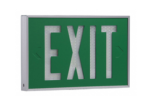 SELF-LUMINOUS EXIT SIGN 20 YR. 1 FACE by Isolite