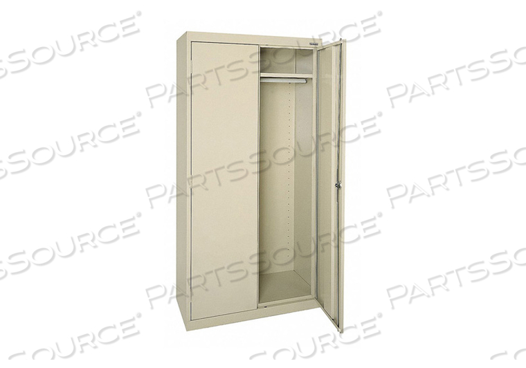WARDROBE CABINET 72 H 46 W PUTTY by Sandusky Lee Cabinets