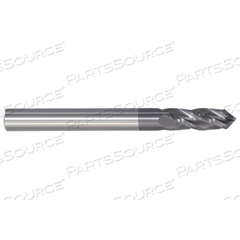 DRILL MILL, CARBIDE, ALTIN FINISH, 1/4 IN MILLING DIA., 3/4 IN LG OF CUT, 4 FLUTES by Approved Vendor