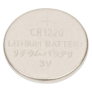 BUTTON CELL BATTERY, 1220 BATTERY SIZE, LITHIUM, 35 MAH CAPACITY, 3V DC, 0.078 IN DP by Approved Vendor