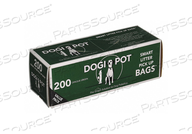 PET WASTE BAG 8 OZ. PK10 by Dogipot