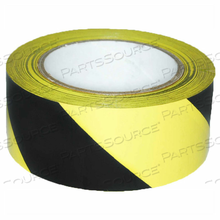 YELLOW/BLACK AWARENESS TAPE (108 FOOT ROLL ) by Bircher America