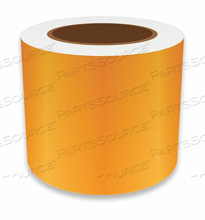 J2298 LABEL TAPE ORANGE 4IN W FOR MFR NO VNM8 by Cobra Systems, Inc.