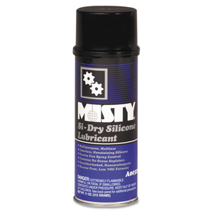 SI-DRY SILICONE SPRAY LUBRICANT, 11 OZ AEROSOL CAN, 12/CARTON by Misty