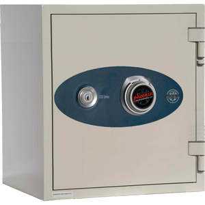 OLYMPIAN KEY & COMBINATION DUAL CONTROL FIRE RESISTANT SAFE 0.87 CU FT, OFF-WHITE by Phoenix Safe International LLC