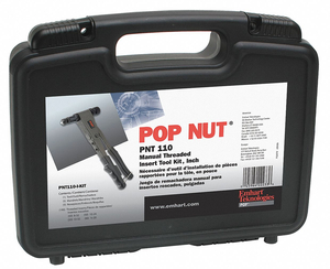 RIVET NUT KIT STD 8/32 10/24 1/4 by Pop Avdel