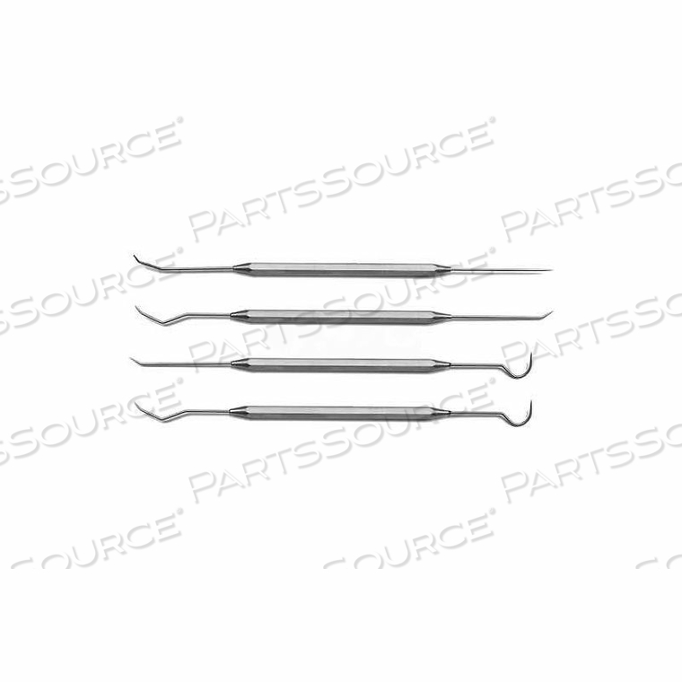 25MIL. DOUBLE END PROBE SET, 4 PCS. by Moody Tool