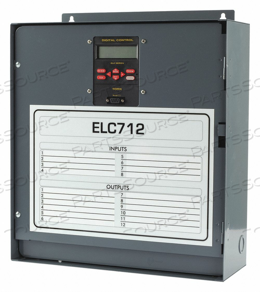 ELECTRONIC TIMER 120/208 TO 240/277VAC by Tork ELECTRONIC TIMER 120/208 TO 240/277VAC by Tork