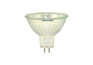 HALOGEN BULB, 20 W, GX5.3/GU5.3 2-PIN BASE, 2925 K COLOR TEMPERATURE, MR16, 12 V, 4000 HR AVERAGE LIFE, 260 LUMENS, 1.67 A, 1.8 IN by Reliance (STERIS)