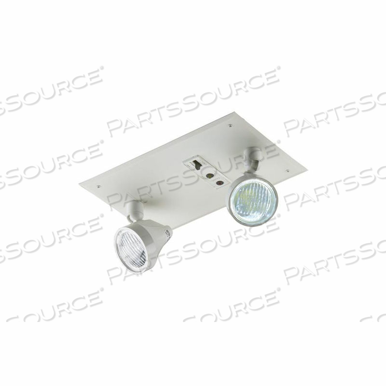 RECESSED LIGHT - 12V, 36W, NICAD, 2- 4W LED MR16 LAMP HEADS 