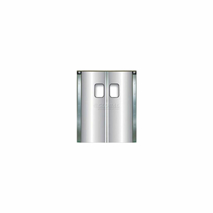 LIGHT DUTY ANODIZED ALUMINUM SERVICE DOOR DOUBLE PANEL 4' X 7' by Chase Industries, Inc. LIGHT DUTY ANODIZED ALUMINUM SERVICE DOOR DOUBLE PANEL 4' X 7' by Chase Industries, Inc.