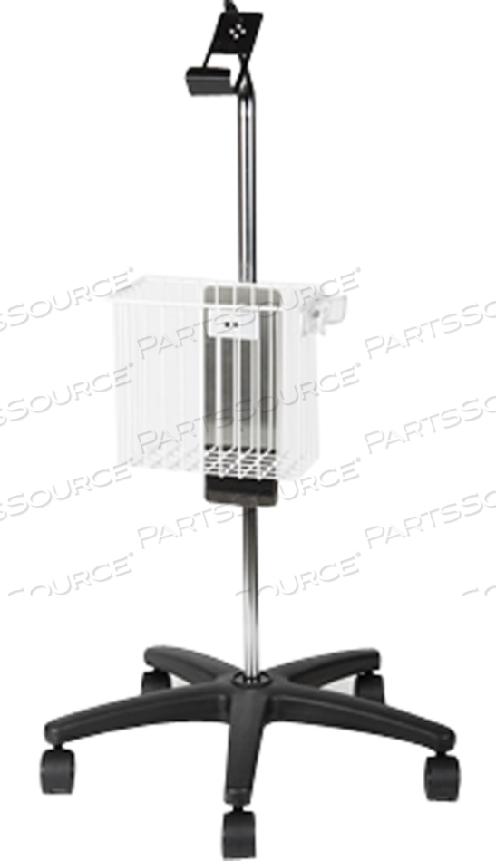 5 CASTOR STAND WITH STORAGE BASKET by CooperSurgical