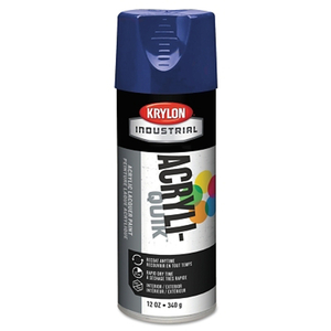 INTERIOR/EXTERIOR INDUSTRIAL MAINTENANCE PAINT, 12 OZ AEROSOL CAN, REGAL BLUE by Krylon