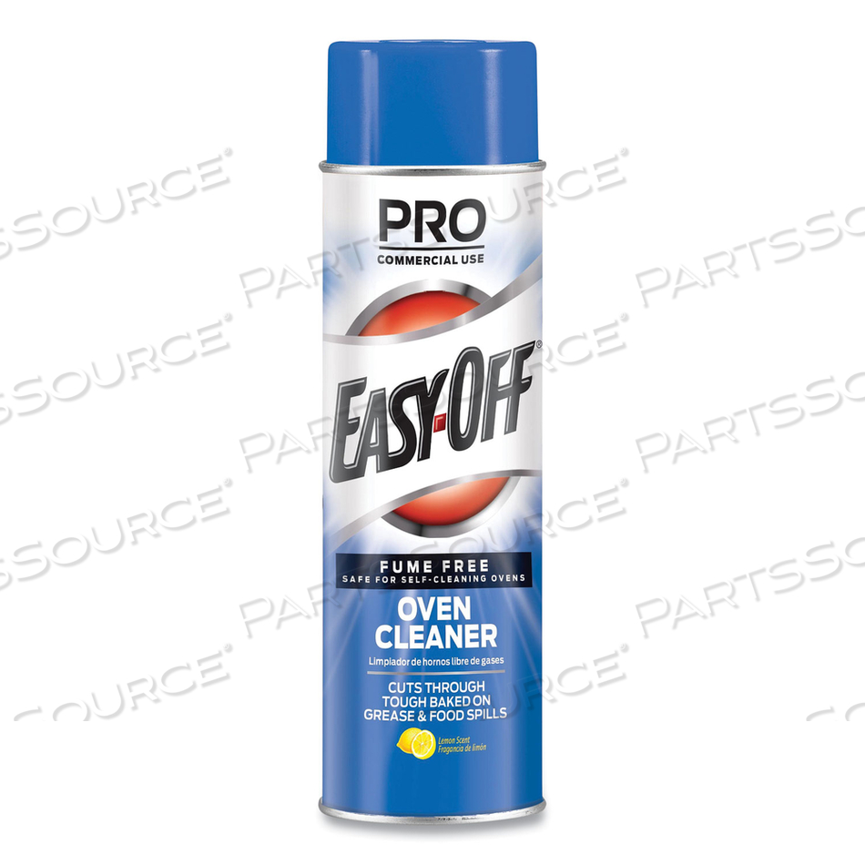 FUME FREE MAX OVEN CLEANER, FOAM, LEMON, 24 OZ AEROSOL SPRAY by Easy-Off FUME FREE MAX OVEN CLEANER, FOAM, LEMON, 24 OZ AEROSOL SPRAY by Easy-Off