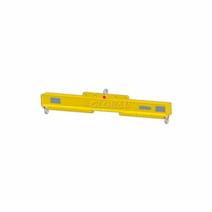 12-48" ECONOMY LIFT BEAM ADJUSTABLE LENGTH - 4000 LB. CAPACITY by Machining & Welding By Olsen, Inc.
