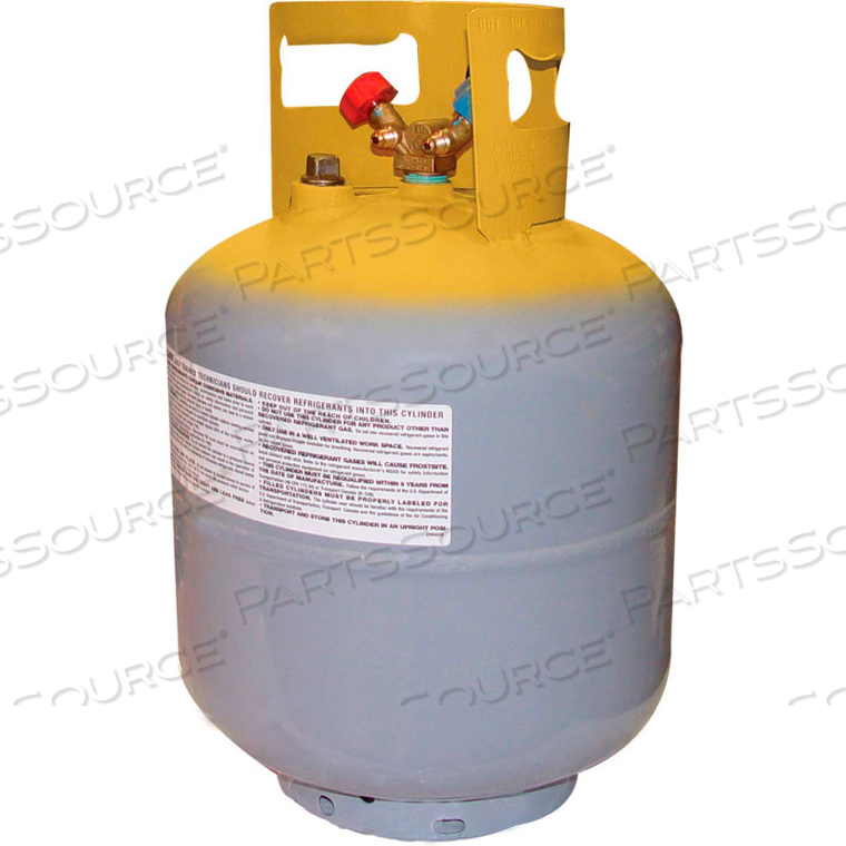 50 LB. D.O.T. REFRIGERANT RECOVERY TANK WITH FLOAT SWITCH 1/4" FL-M by Mastercool 50 LB. D.O.T. REFRIGERANT RECOVERY TANK WITH FLOAT SWITCH 1/4" FL-M by Mastercool