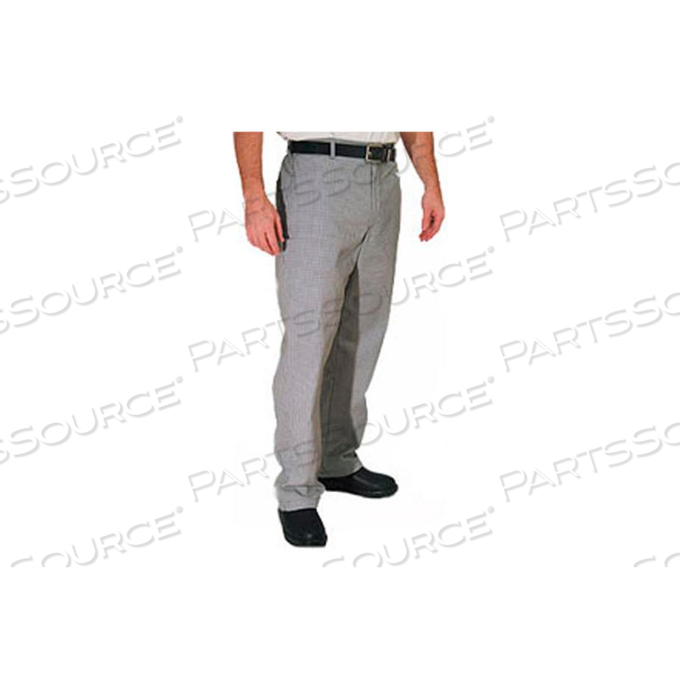 CHEF'S TROUSERS, 4X, HOUNDSTOOTH by John Ritzenhaler Co CHEF'S TROUSERS, 4X, HOUNDSTOOTH by John Ritzenhaler Co
