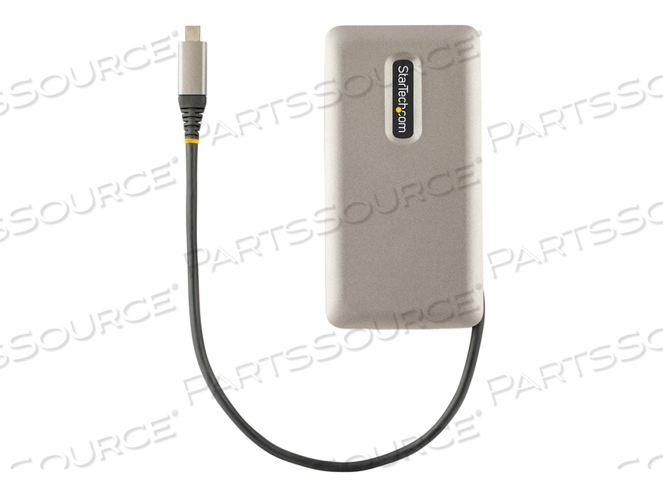 USB-C MULTIPORT ADAPTER, 4K 60HZ HDMI 2.0B, HDR, USB 3.2 GEN 2 10GBPS HUB (2XUSB-C, 1XUSB-A), 100W PD PASS-THROUGH, MINI TRAVEL DOCK, 12"/30 by StarTech.com Ltd.