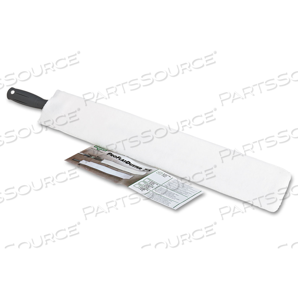 PROFLAT DUSTER 75, REUSABLE MICROFIBER, WASHABLE, 30" LENGTH by Unger