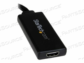 ADAPTER CONVERTER, (1) VGA 15 PIN, HIGH DENSITY D-SUB MALE, (1) HDMI 19 PIN FEMALE, PLASTIC, BLACK by StarTech.com Ltd. ADAPTER CONVERTER, (1) VGA 15 PIN, HIGH DENSITY D-SUB MALE, (1) HDMI 19 PIN FEMALE, PLASTIC, BLACK by StarTech.com Ltd.