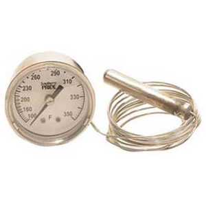 GAUGE, TEMPERATURE, 100-350F, 2" by Southern Pride