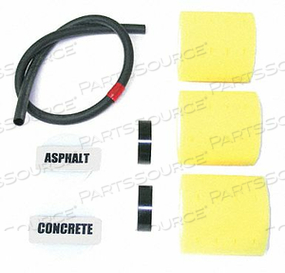 ROLLMASTER 5000 REPLACEMENT ROLLER KIT, 3" ROLLERS, 3/PACK by Newstripe