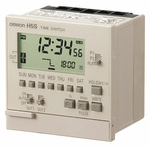 ELECTRONIC TIMER 7 DAYS (2) SPST-NO by Omron - Electronic Division