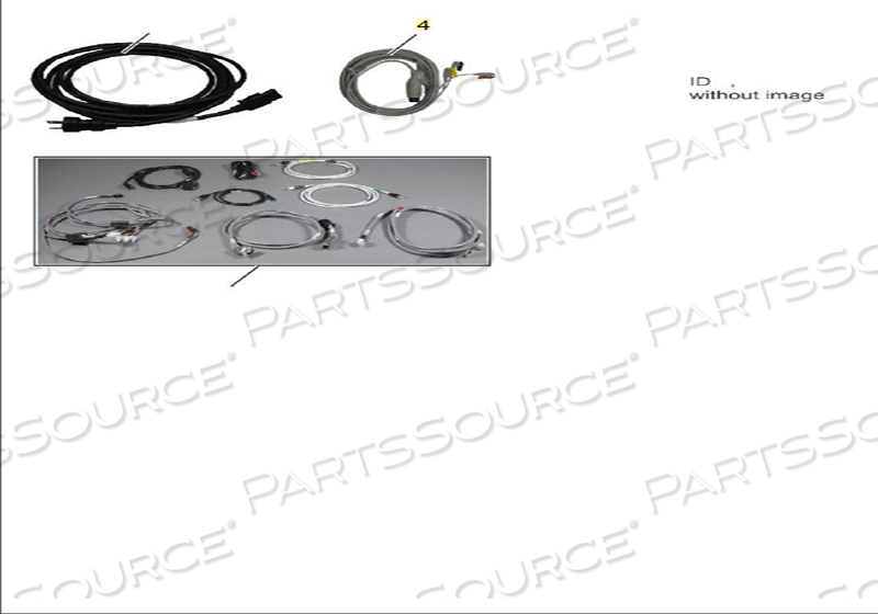 USA PLUG ECG CABLE KIT by Siemens Medical Solutions