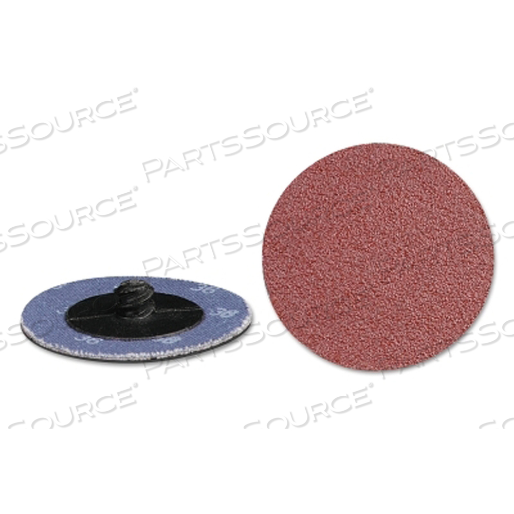 59525 CGW QUICK CHANGE DISCS - COATED, ROLL ON, 2" R/O 2-PLY AO 36G, 50 PER BOX by CGW Abrasives