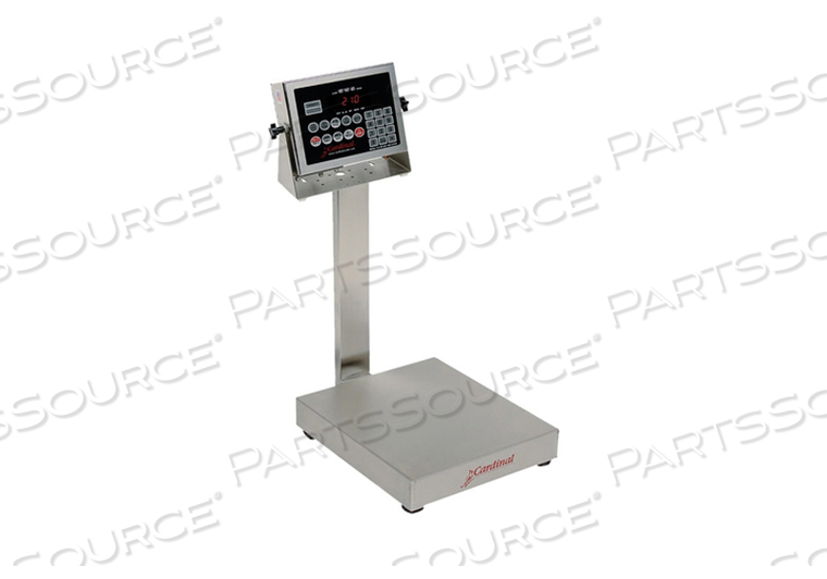ELECTRONIC BENCH SCALE, 60 LB WITH 210 INDICATOR AND TOWER DISPLAY by Detecto Scale / Cardinal Scale ELECTRONIC BENCH SCALE, 60 LB WITH 210 INDICATOR AND TOWER DISPLAY by Detecto Scale / Cardinal Scale