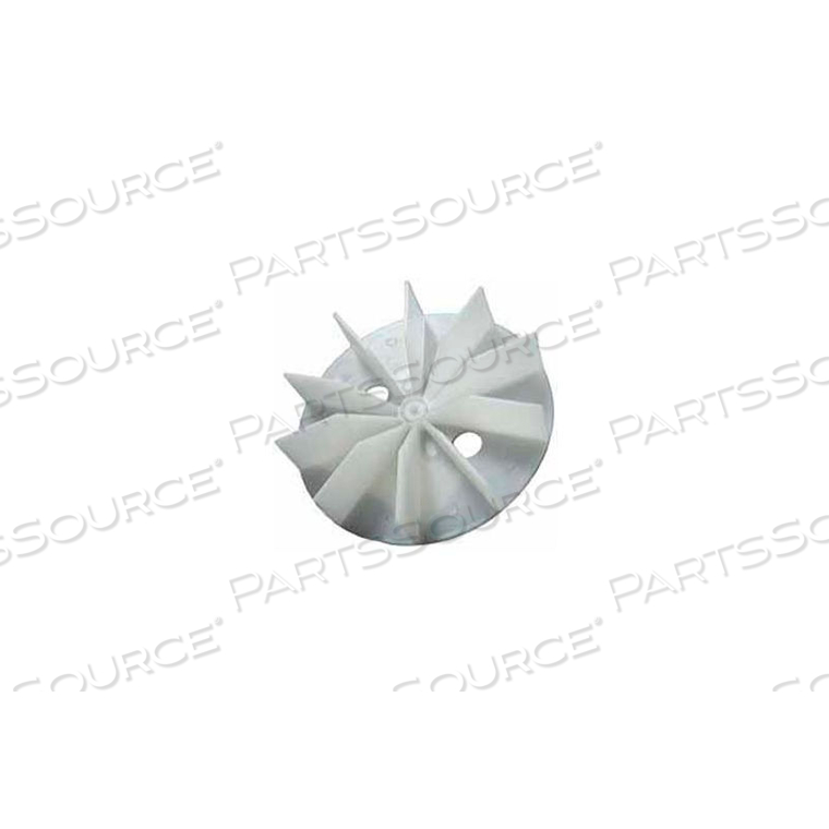 PLASTIC BLOWER WHEELS AND BLADES - 3/16" BORE 4 1/2" DIAMETER 