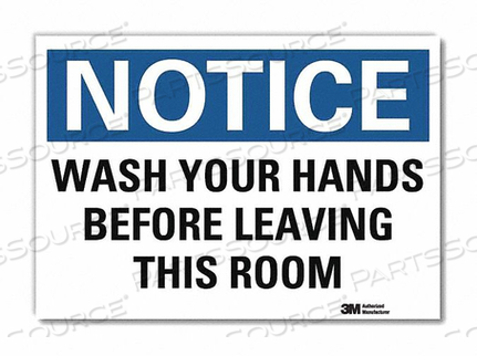 NOTICE SIGN 10 X 14 VINYL by Lyle Signs Inc. NOTICE SIGN 10 X 14 VINYL by Lyle Signs Inc.