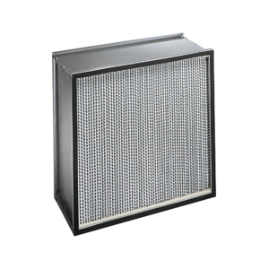 HIGH EFFICIENCY, PARTICULATE AIR FILTER, BIOMAX HEPA 99.97%, STYLE SBW PARTICLE BOARD CELL SIDES, 23-3/8X23-3/8X11-1/2 by Koch Filter Corporation
