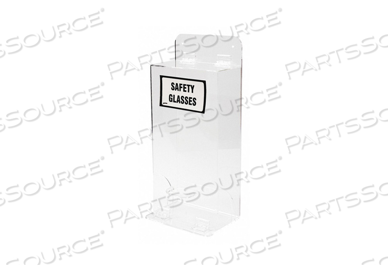 PROT EYEWEAR DISP STK CLR ACRYL WALL MTG by Brady Americas PROT EYEWEAR DISP STK CLR ACRYL WALL MTG by Brady Americas
