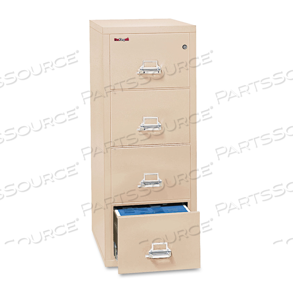 VERTICAL FILE 4 DRAWER LETTER by Fire King