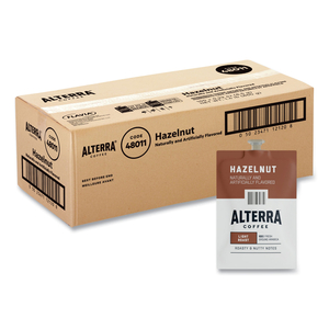 ALTERRA HAZELNUT COFFEE FRESHPACK, HAZELNUT, 0.23 OZ POUCH, 100/CARTON by FLAVIA