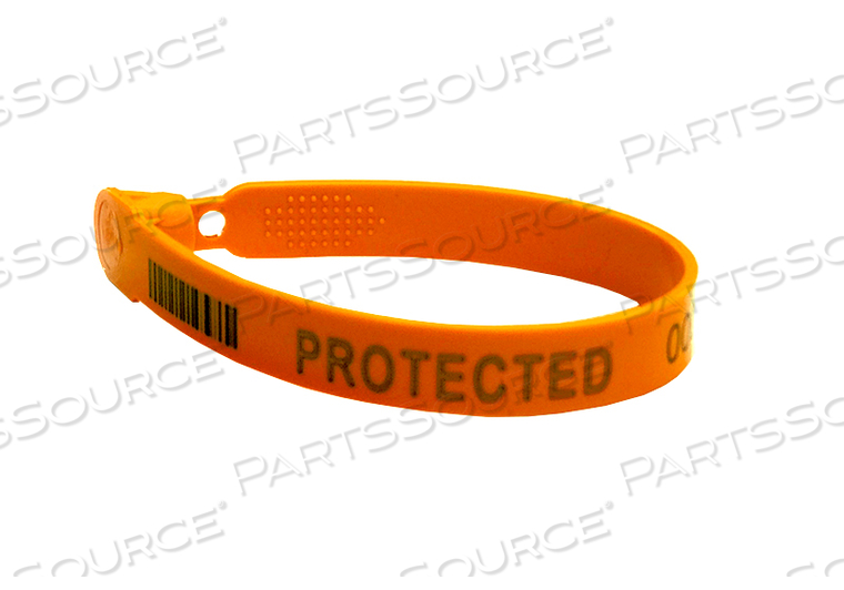 PLASTIC TRUCK SEALS: LASER ETCHED PROTECTED, CODE 128 BARCODE, 8 DIGIT HUMAN READABLE NUMBER (ORANGE - 7 1/4") by Cambridge Security Seals LLC PLASTIC TRUCK SEALS: LASER ETCHED PROTECTED, CODE 128 BARCODE, 8 DIGIT HUMAN READABLE NUMBER (ORANGE - 7 1/4") by Cambridge Security Seals LLC