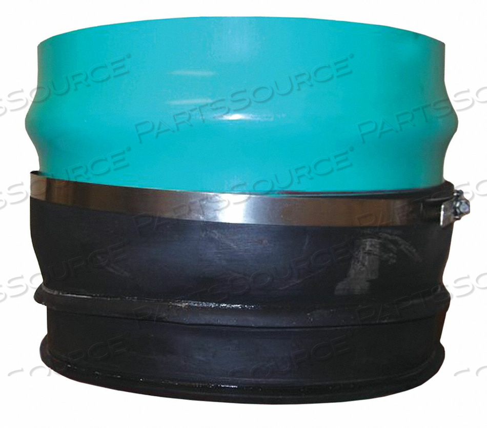 PIPE FITTING PVC/SBR RUBBER 4 TO 8IN.DIA 