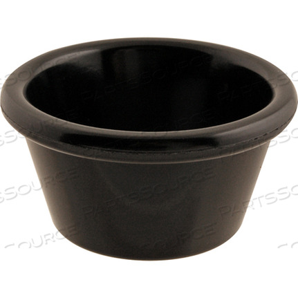 RAMEKIN, SMOOTH, 2 OZ, BLACK, 12-PK by Gessner Products Company Inc