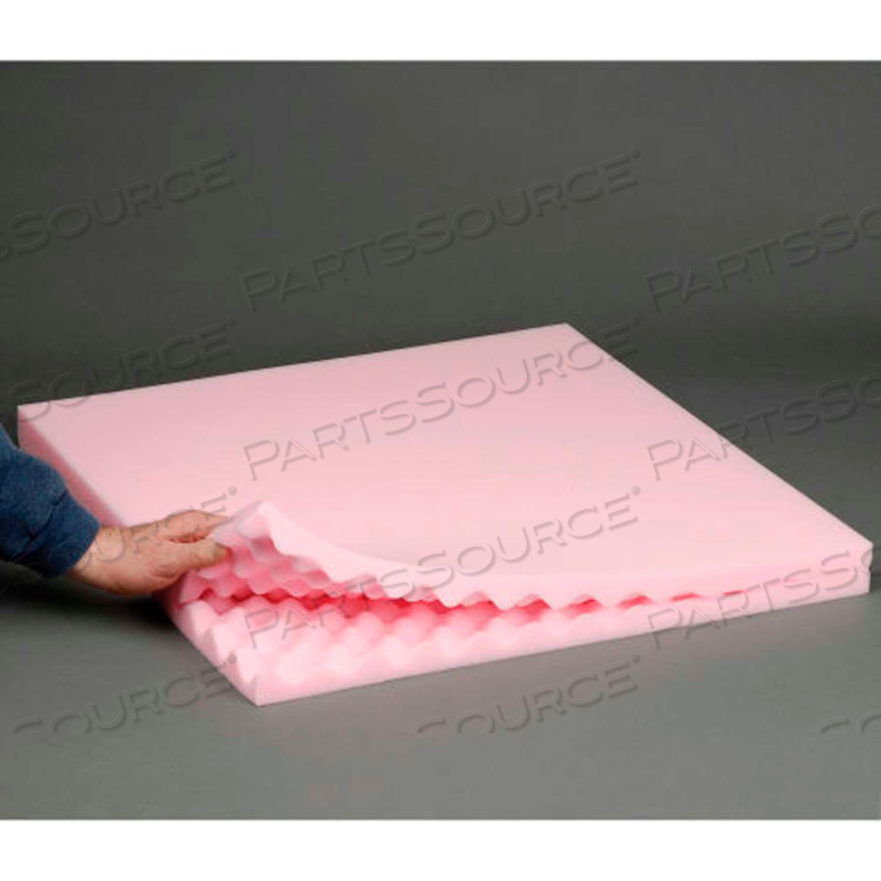 ANTI-STATIC CONVOLUTED FOAM SET, 24"W X 24"L X 2"D by Index Packaging Inc.