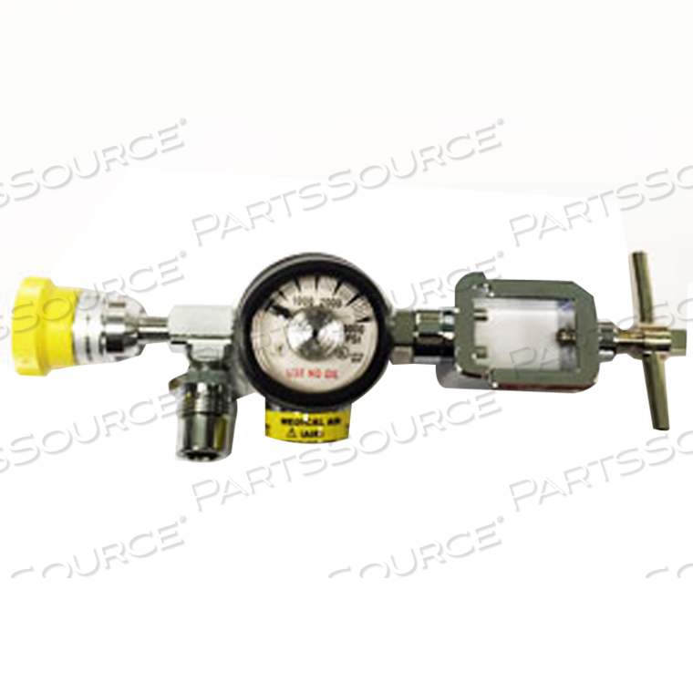 REGULATOR, AIR, GAS, CGA 950 CONNECTION TYPE, 50PSI PRESSURE RATING by Ohio Medical, LLC