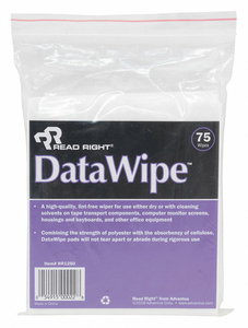 CLEANING WIPES PK75 by Read Right
