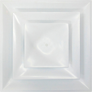 CEILING DIFFUSER SQUARE PLASTIC 10 DUCT by American Louver CEILING DIFFUSER SQUARE PLASTIC 10 DUCT by American Louver