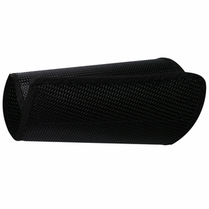 CUTGUARD BLACK POLYESTER MESH WRISTLET, L, BLACK by National Safety Apparel
