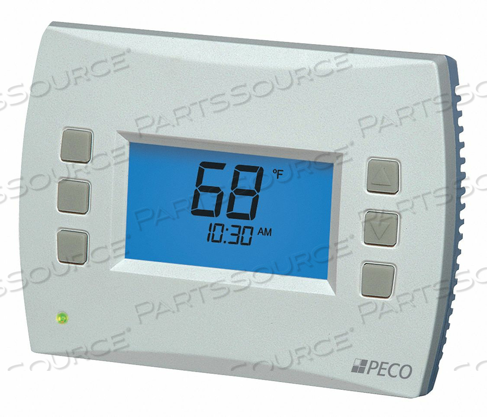 THERMOSTAT PROGRAMMABLE 2H/2C 24 VAC by PECO
