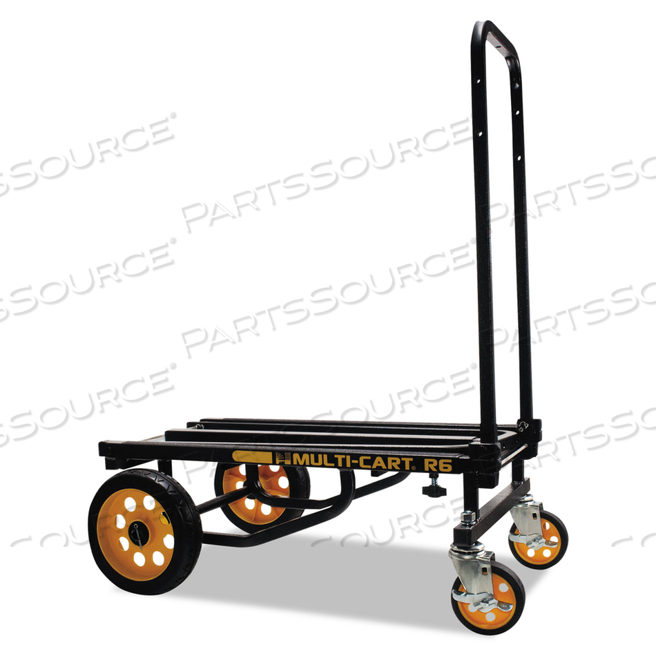 MULTI-CART 8-IN-1 CART, 500 LB CAPACITY, 33.25 X 17.25 X 42.5, BLACK 