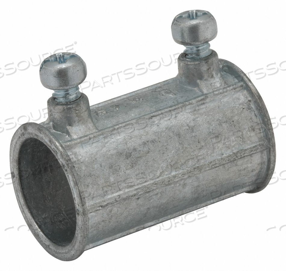 SET SCREW COUPLING 1-1/2 L 1/2 CONDUIT by RACO SET SCREW COUPLING 1-1/2 L 1/2 CONDUIT by RACO