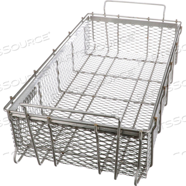 MATERIAL HANDLING BASKET 24 X 13-1/4 X 5-7/16 STAINLESS STEEL - PRICE EACH FOR QTY 5+ by Marlin Steel Wire Products Inc MATERIAL HANDLING BASKET 24 X 13-1/4 X 5-7/16 STAINLESS STEEL - PRICE EACH FOR QTY 5+ by Marlin Steel Wire Products Inc