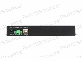 4 PORT USB TO SERIAL ADAPTER HUB WITH COM RETENTION - SERIAL ADAPTER - USB - RS-232 X 4 - BLACK 